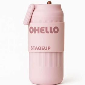 Shotay SHT-ST-8097 460 ml Fashion Matara Pembe Çelik Termos