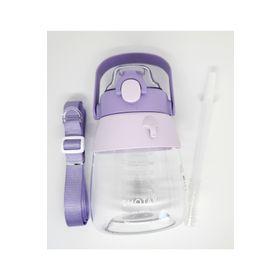 Shotay ST-6642 Mor Hippo Tritan 1050 ml Tritan Saplı Matara