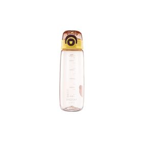 Shotay ST-6673 Sarı Turuncu 650 ml Tritan Kilitlenebilir Matara