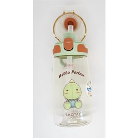 Shotay ST-7009 Child Medium 550 ml Dinozor Desenli Yeşil Renk Matara
