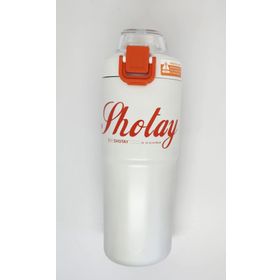 Shotay ST-8133 Beyaz 750 ml Çelik Çift Başlıklı Termos Matara