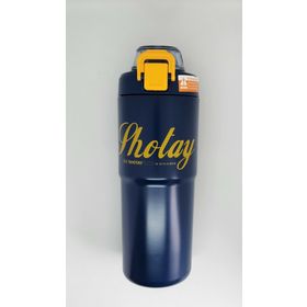 Shotay ST-8133 Lacivert 750 ml Çelik Çift Başlıklı Termos Matara