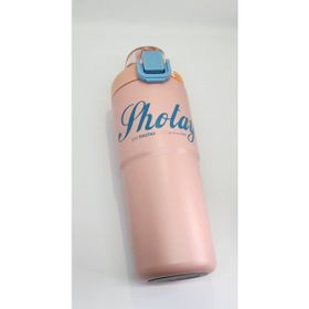 Shotay ST-8133 Pembe 750 ml Çelik Çift Başlıklı Termos Matara