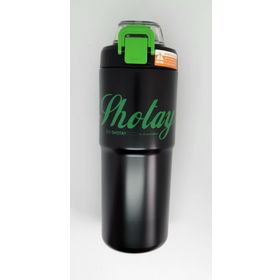 Shotay ST-8133 Siyah 750 ml Çelik Çift Başlıklı Termos Matara