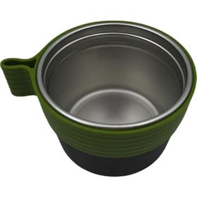 Shotay ST-8217 2000 ml Camper Large Siyah Çelik Matara Termos