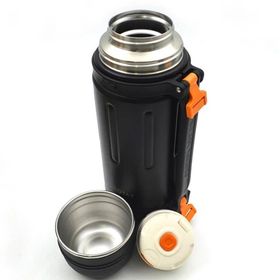 Shotay Take Trip 1200 ML Siyah Çelik Termos