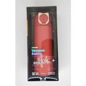 Shotay XS-0101 Kırmızı 400 ml Kedi Pipetli Çelik Termos