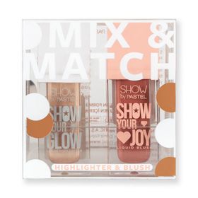 Show By Pastel 72 Joy Liquid Blush 53 Glow Liquid Highlighter