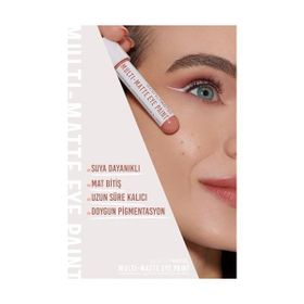 Show By Pastel 85 Say Less Waterproof Mat Likit Far ve Eyeliner