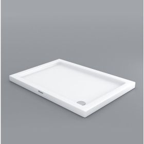 Shower 80x140 cm H:7 cm Dikdörtgen Flat Duş Teknesi