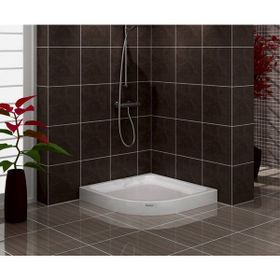 Shower 85x85 cm Oval Monoblok Duş Teknesi
