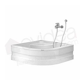 Shower 90x90 cm Oval Duş Teknesi