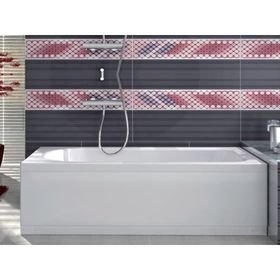 Shower Artmına Düz 70x120 cm Küvet