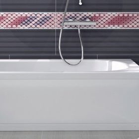 Shower Artmına Düz 70x120 cm Küvet
