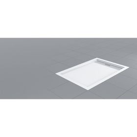 Shower Dikdörtgen Flat 70x120 cm Duş Teknesi