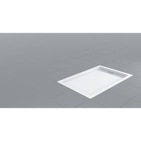 Shower Dikdörtgen Flat 70x130 cm Duş Teknesi