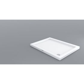 Shower Dikdörtgen Flat 80x100 cm Duş Teknesi