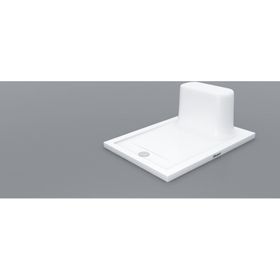 Shower Dikdörtgen Flat 80x120 cm Duş Teknesi
