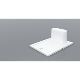 Shower Dikdörtgen Flat 80x120 cm Duş Teknesi