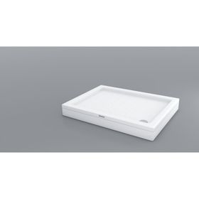 Shower Dikdörtgen Flat 85x100 cm Duş Teknesi