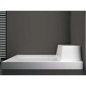 Shower Dikdörtgen Monoblok 70x130 cm Duş Teknesi