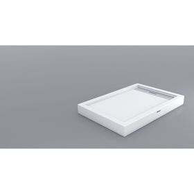 Shower Dikdörtgen Monoblok 75x130 cm Duş Teknesi