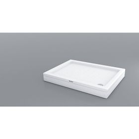 Shower Dikdörtgen Panelli 80x110 cm Duş Teknesi