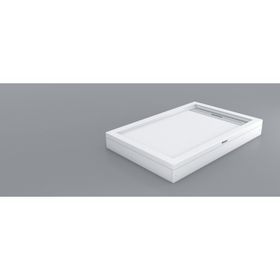 Shower Dikdörtgen Panelli 80x120 cm Duş Teknesi