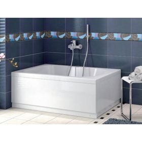 Shower Düz Mini Oturmasız 80x130 cm Küvet
