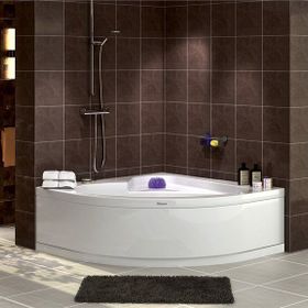 Shower Flibos Oval 110x110 cm Küvet