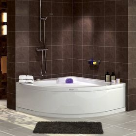 Shower Flibos Oval 130x130 cm Küvet