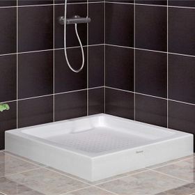 Shower Kare Monoblok 100x100 cm Duş Teknesi