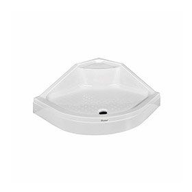 Shower Milet 100x100 cm Oval Oturmalı Duş Teknesi