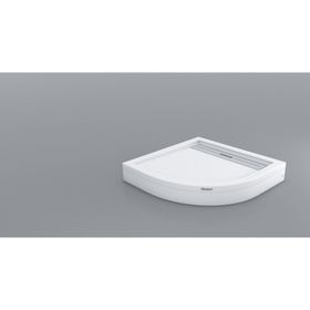 Shower Oval Panelli 80x80 cm Duş Teknesi