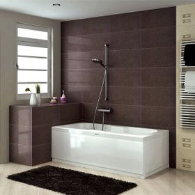 Shower Valencia 80x150 cm Kolluklu Düz Küvet