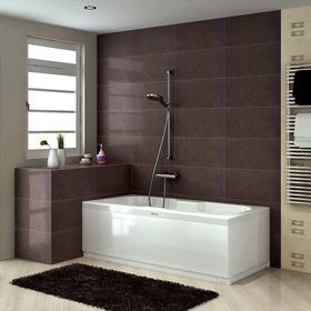 Shower Valencia 80x180 cm Kolluklu Düz Küvet