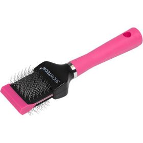 Showtech Flex Groom Pembe Esnek Pedli Yumuşak Pinli Çift Taraflı Fırça