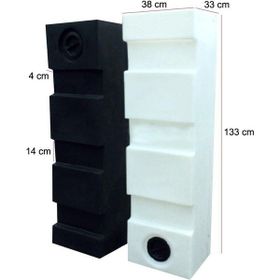 Shuivan 175 lt 133x38x33 cm Karavan Su Deposu