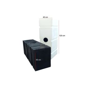 Shuivan 275 lt 120x40x55 cm Karavan Su Deposu