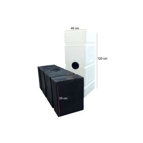 Shuivan 275 lt 120x40x55 cm Karavan Su Deposu