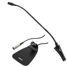 Shure CVG18S-B/C Gooseneck Kürsü Mikrofonu ve Mikrofon Tablası