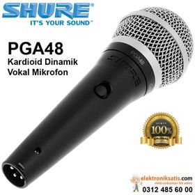 Shure PGA48-XLR Vokal Mikrofon