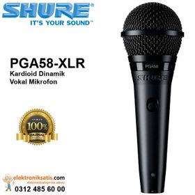 Shure PGA58 Kablolu Vokal Mikrofonu