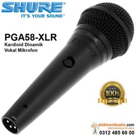 Shure PGA58 Kablolu Vokal Mikrofonu