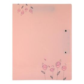 Shuter FB201B Pembe Çift Mekanizmalı A4 Sıkıştırmalı Dosya