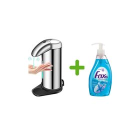 Sıa Sensörlü Fotoselli 14x10x22 cm Sıvı Sabunluk + 400 ml Sıvı Sabun