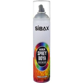 Sibax 0360 Metalik Gümüş 400 ml Sprey Boya
