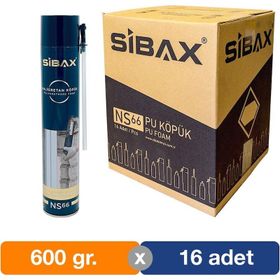 Sibax 16'lı Poliüretan 600 gr Dolgu Köpük