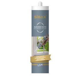 Sibax Beyaz 450 gr Silikonize Mastik