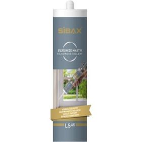 Sibax Beyaz 450 gr Silikonize Mastik